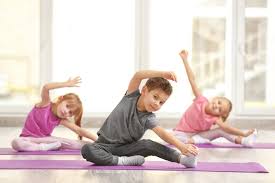 Yoga session